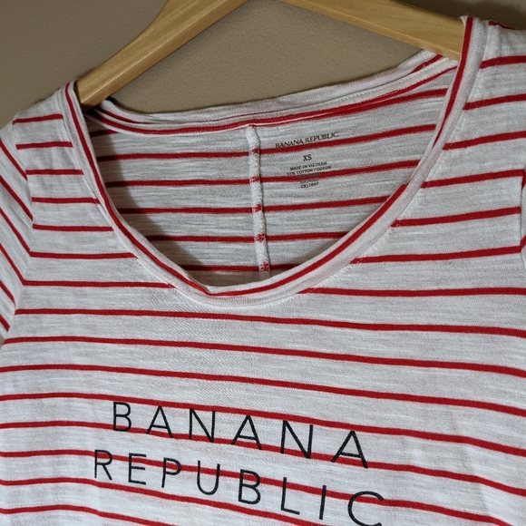 Banana Republic striped Tee Shirt size XS - Picture 3 of 4